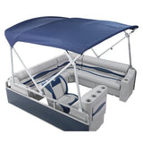 8'x8' Deluxe Frame & Fabric Kit - PontoonBoatTops.com