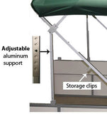 1 1/4" Adjustable front Strut - PontoonBoatTops.com